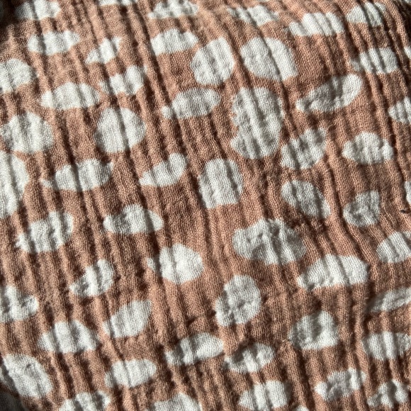 Organic cotton muslin blanket - Picture 1 of 3